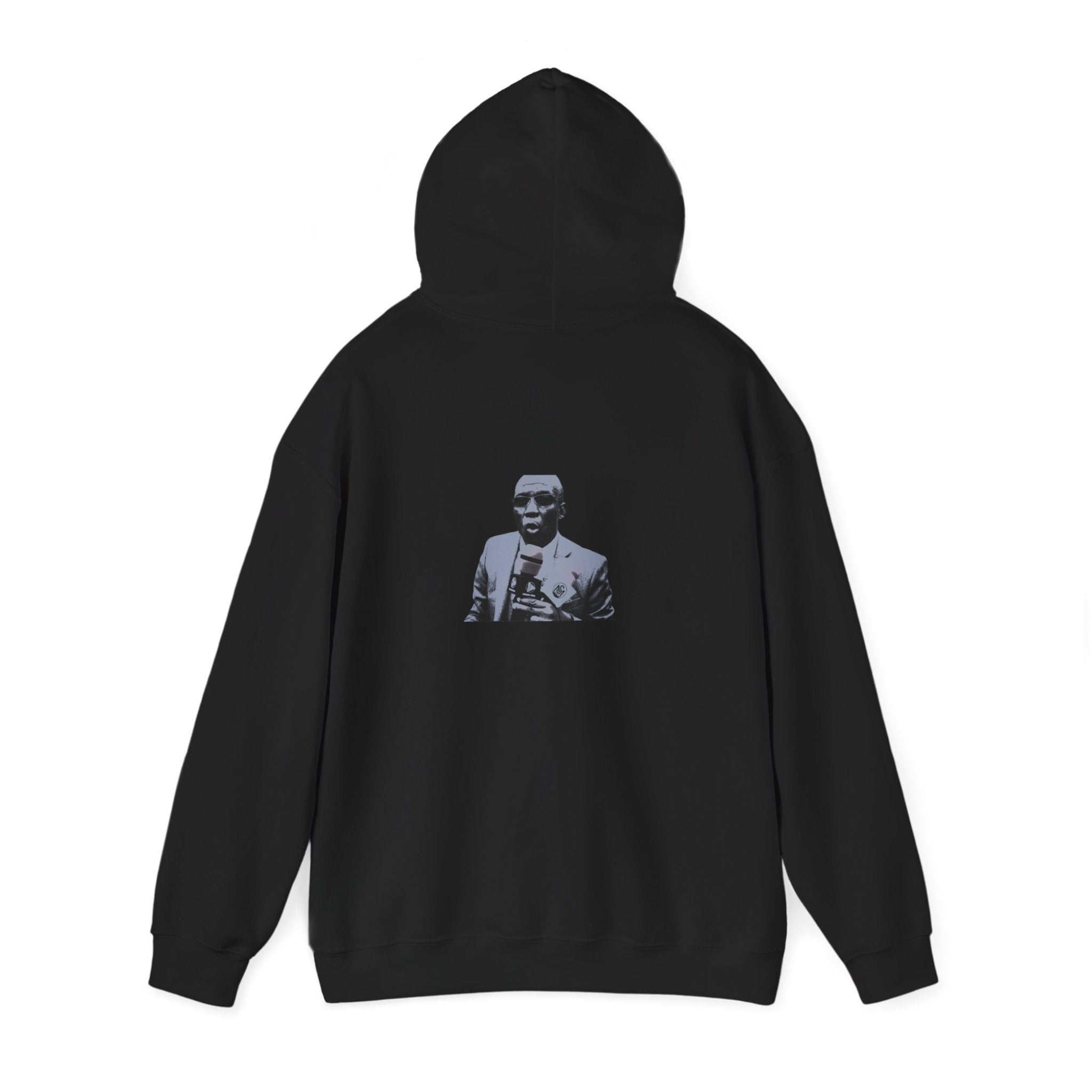 Corruption Is Not Real Hoodie — Minimalist Graphic Pullover