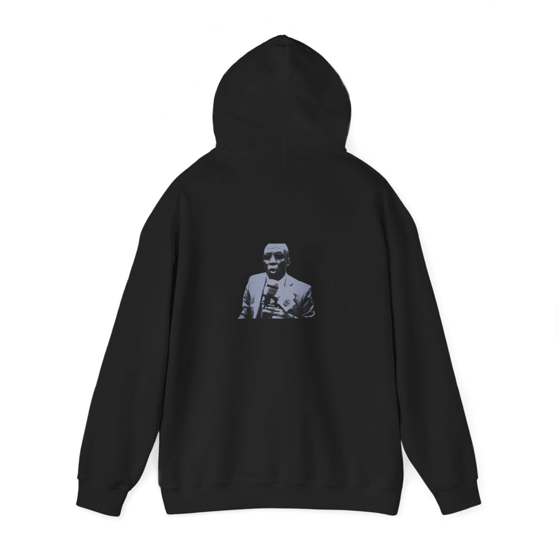 Corruption Is Not Real Hoodie — Minimalist Graphic Pullover