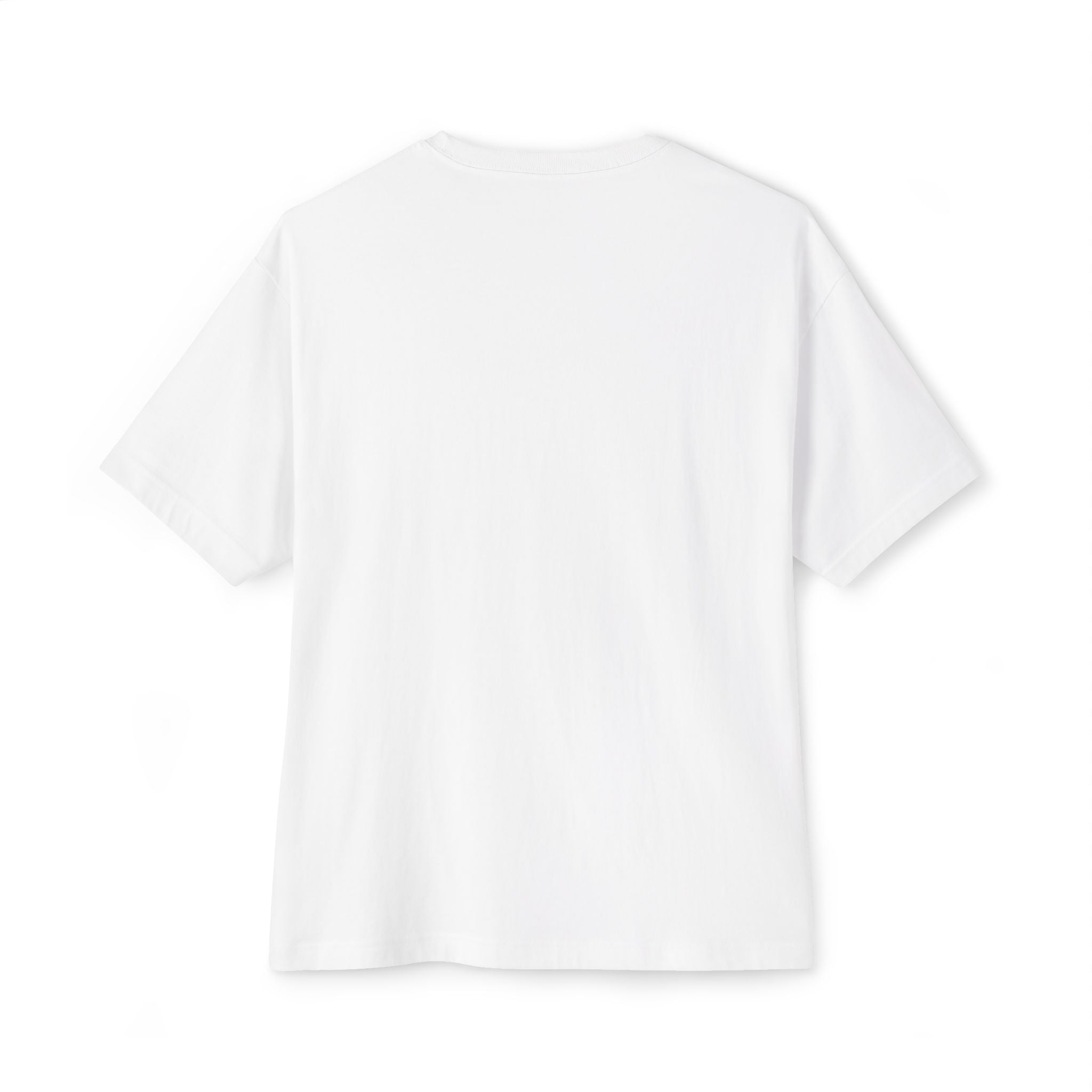 Boxy Tee — "Corruption Is Not Bad" Minimal Chest Script Tee