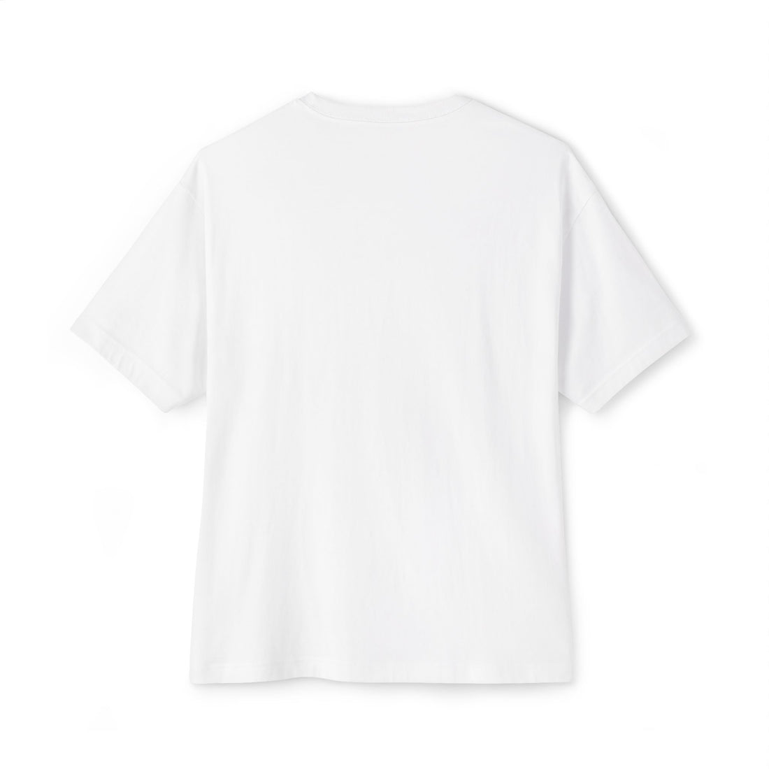 Boxy Tee — "Corruption Is Not Bad" Minimal Chest Script Tee