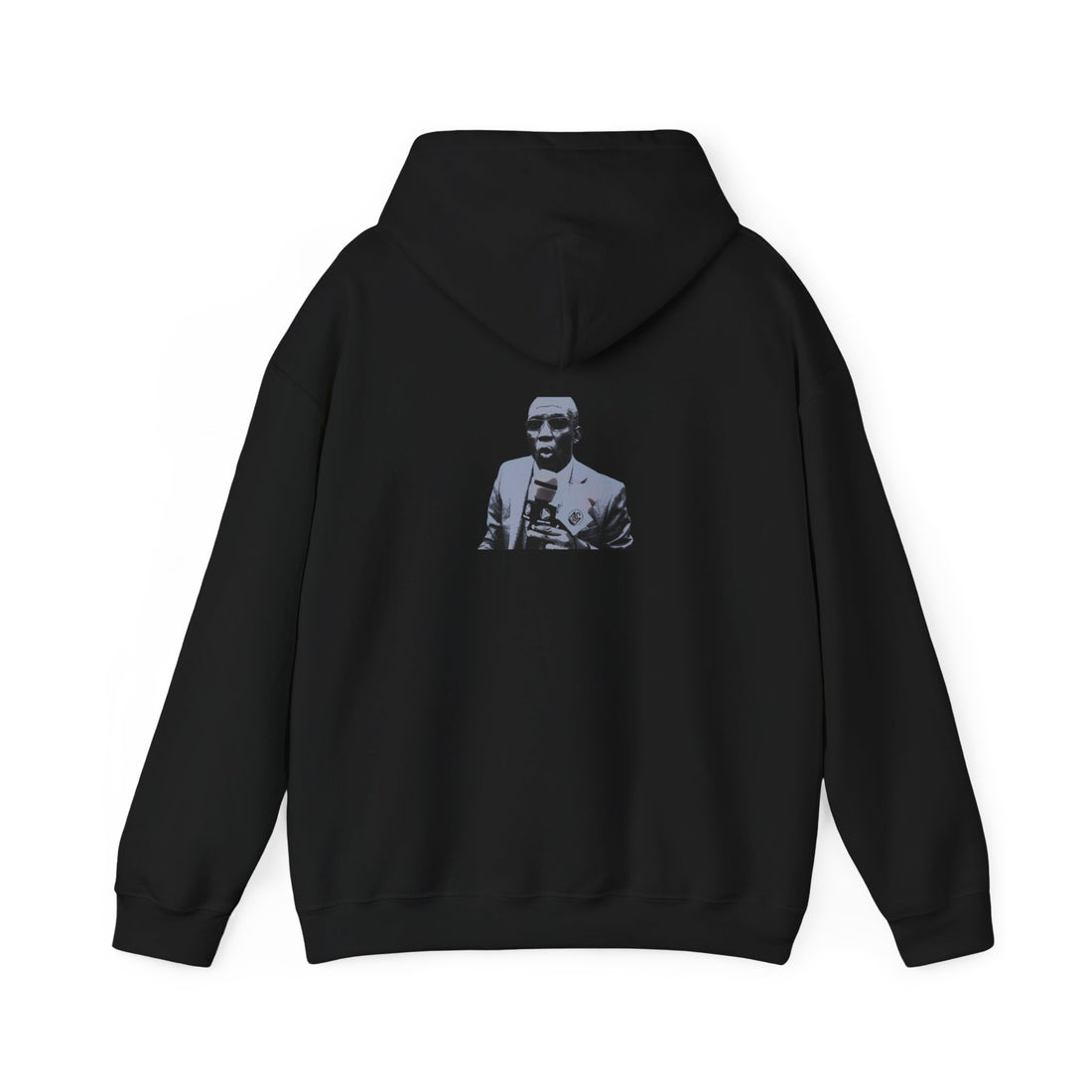 Corruption Is Not Real Hoodie — Minimalist Graphic Pullover